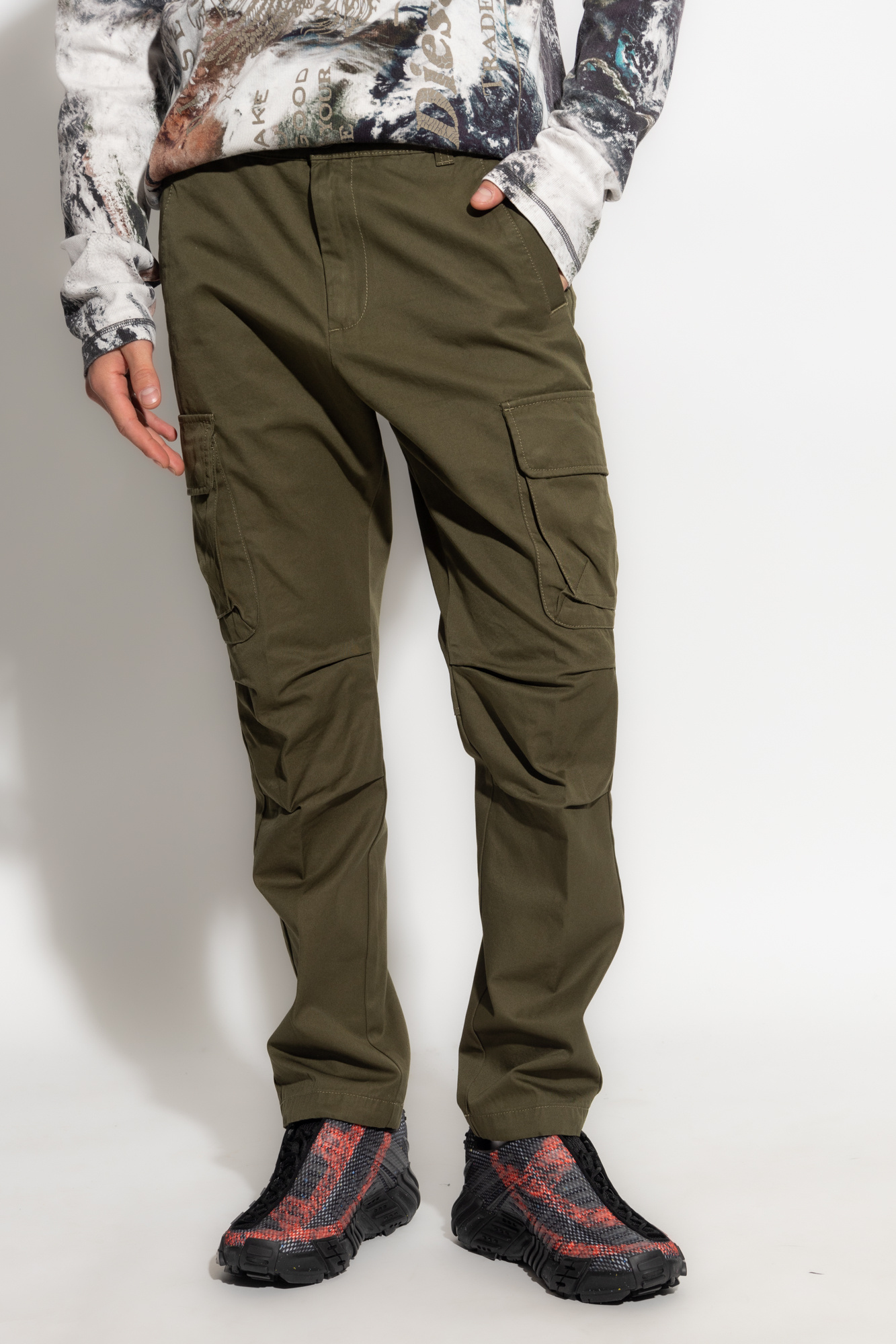 Diesel best sale green pants